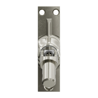 Geiger Gelenklager 45°- G031 | Grundplatte 22 x 85 mm | Kurbelzapfen 11,9 mm | 7 mm Sechskant - Länge 300 mm