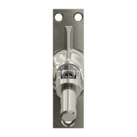 Geiger Gelenklager 45°- G032 | Grundplatte 22 x 85 mm | Kurbelzapfen 11,9 mm | 8 mm Vierkant - Länge 300 mm