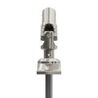 Geiger Gelenklager 45°- G034 | Grundplatte 22 x 52 mm | Kurbelzapfen 13,9 mm | 6 mm Sechskant - Länge 300 mm