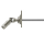 Geiger Gelenklager 45°- G034 | Grundplatte 22 x 52 mm | Kurbelzapfen 13,9 mm | 6 mm Sechskant - Länge 300 mm