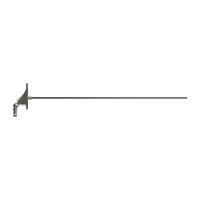 Geiger Gelenklager 90°- G094 | Grundplatte 22 x 85 mm | Kurbelzapfen 11,9 mm | 6 mm Vierkant - Länge 500 mm