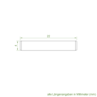 Geiger Spiralspannstift SPS15 | Stahl | 4 mm | Länge 22 mm | verzinkt