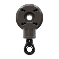 Geiger Markisengetriebe MKG 135 | 3:1 | braun | für 78 (85) mm Nutrohr | Kunststofföse | mit Endanschlag