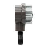 Geiger Markisengetriebe MKG 135 | 3:1 | braun | für 78 (85) mm Nutrohr | Kunststofföse | mit Endanschlag