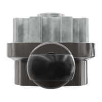 Geiger Markisengetriebe MKG 135 | 3:1 | braun | für 78 (85) mm Nutrohr | Kunststofföse | mit Endanschlag