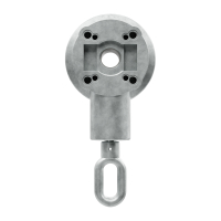 Geiger Markisengetriebe MKG 136 | 7,8:1 | blank | für 70 mm Nutrohr | Zinköse | mit Endanschlag