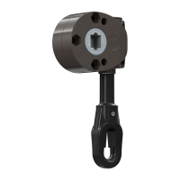 Geiger Markisengetriebe MSG 213 | 9:1 | braun | 13 mm Innenvierkant | ovale Kunststofföse | A = 68,5 mm