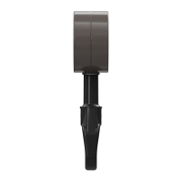 Geiger Markisengetriebe MSG 213 | 9:1 | braun | 13 mm Innenvierkant | ovale Kunststofföse | A = 68,5 mm