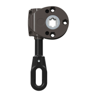 Geiger Markisengetriebe MSG 213 | 9:1 | braun | 13 mm Innenvierkant | ovale Kunststofföse | A = 68,5 mm