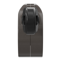 Geiger Markisengetriebe MSG 213 | 9:1 | braun | 13 mm Innenvierkant | ovale Kunststofföse | A = 68,5 mm