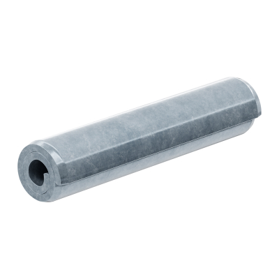 Ein Geiger Spiralspannstift Stahl 4 mm Länge 17 mm verzinkt von Diwaro