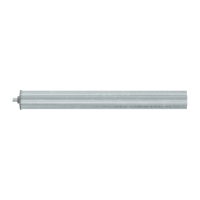 Verlängerungsstück Ø 60 mm | für SW 60 Achtkant Stahlwelle | mit Kapsel | Länge 500 mm