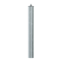 Verlängerungsstück Ø 60 mm | für SW 60 Achtkant Stahlwelle | mit Kapsel | Länge 500 mm