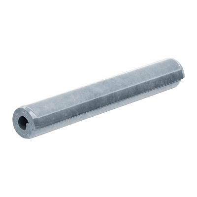 Ein Geiger Spiralspannstift Stahl 4 mm Länge 24 mm verzinkt von Diwaro