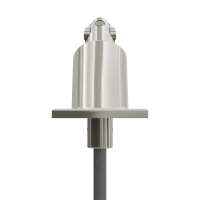 Geiger Gelenklager 90°- G085 | Grundplatte 42 x 68 mm | Kurbelzapfen 11,9 mm | 6 mm Vierkant - Länge 300 mm