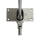 Geiger Gelenklager 90°- G090 | Grundplatte 85 x 42 mm | Kurbelzapfen 11,9 mm | 6 mm Sechskant - Länge 300 mm