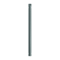 Geiger Antriebswelle für modulares Markisengetriebe 4,4:1 | Länge 167,0 mm | Nettolänge 132,0 mm