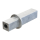 Geiger Kupplungsstück | Adapter 12 mm Vierkant auf 13 mm Vierkant | blank (unbeschichtet)