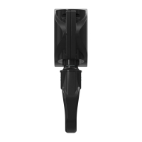 Geiger Markisengetriebe MSG 214 | 9:1  | schwarz | 13 mm Innenvierkant | ovale Kunststofföse | A = 41 mm