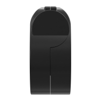 Geiger Schneckengetriebe für Markisen | Untersetzung 9:1 | mit Kunststofföse | RAL 9005 schwarz | A = 98,5 mm