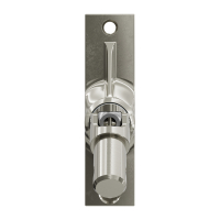Geiger Gelenklager 45°- G056 | Grundplatte 22 x 85 mm | Kurbelzapfen 12,9 mm | 6 mm Sechskant - Länge 300 mm