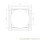 Somfy Abdeckrahmen Jung | 1-fach | CD 500