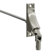 Geiger Gelenklager 90°- G108 | Grundplatte 22 x 85 mm...
