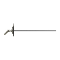 Geiger Gelenklager 45°- G110 | Grundplatte Luftdicht 22 x 85 mm | Kurbelzapfen 11,9 mm | 6 mm Vierkant - Länge 300 mm