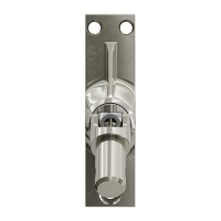 Geiger Gelenklager 45°- G112 | Grundplatte Luftdicht 22 x 85 mm | Kurbelzapfen 11,9 mm | 6 mm Sechskant - Länge 300 mm