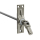Geiger Gelenklager 45°- G112 | Grundplatte Luftdicht 22 x 85 mm | Kurbelzapfen 11,9 mm | 6 mm Sechskant - Länge 300 mm