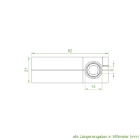 Geiger Schneckengetriebe | Untersetzung 6:1 | 6 mm Vierkant