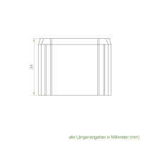 Geiger Rohrmotor Adapter- Mitnehmer | Profil - Welle  50 mm