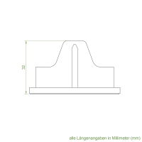 Geiger Rohrmotor Adapter- Mitnehmer | Rund - Welle 50 mm
