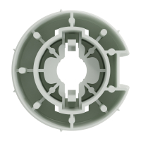 Geiger Rohrmotor Adapter- Mitnehmer | Rundnut- Welle 63 mm | Welser, PVG (flache Nut)