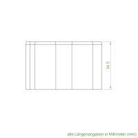 Geiger Rohrmotor Adapter- Mitnehmer | Welle (FR) 64 mm | ZF