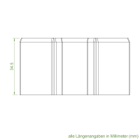 Geiger Rohrmotor Adapter- Mitnehmer | 8- kant Welle 70 mm