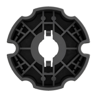 Geiger Rohrmotor Adapter- Mitnehmer | Rundnut- Welle 70 mm | Griesser