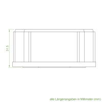 Geiger Rohrmotor Adapter- Mitnehmer | Rundnut- Welle 70 mm | MHZ, PVG, F.I.T.E.SOL, Welser, Mitjavila