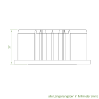 Geiger Rohrmotor Adapter- Mitnehmer | Rundnut- Welle 80 mm | Optinut, Welser
