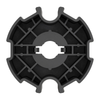 Geiger Rohrmotor Adapter- Mitnehmer | Rundnut- Welle 85 mm | F.I.T.E.SOL, Hocoplast/ WO&WO