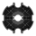 Geiger Rohrmotor Adapter- Mitnehmer | Rundnut- Welle 85 mm | F.I.T.E.SOL, Hocoplast/ WO&WO