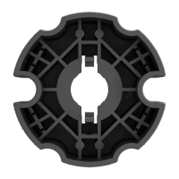 Geiger Rohrmotor Adapter- Mitnehmer | Rundnut- Welle 70...