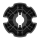 Geiger Rohrmotor Adapter- Mitnehmer | Rundnut- Welle 70 mm | Storma, Renson