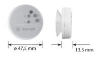 Anwendungsbeispiel und Einbausiotuation des Sensors.