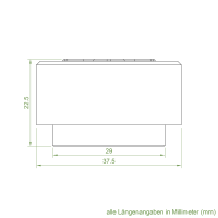 Set 2/P | Becker Adapter-Set für Rundrohr 40 x 1 / 42 x 2 | für Becker Antriebe Serie P