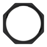 Set 1/R | Becker Adapter-Set für Achtkant-Stahlwelle SW 50 | für Becker Antriebe Serie R