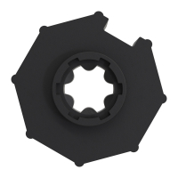 Set 2/R | Becker Adapter-Set für Achtkant-Stahlwelle SW 60 | für Becker Antriebe Serie R