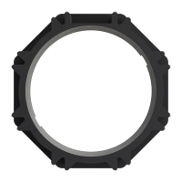 Set 2/R | Becker Adapter-Set für Achtkant-Stahlwelle SW 60 | für Becker Antriebe Serie R