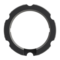 Set 7/R | Becker Adapter-Set für Nutwelle 63 N | Alu Druckguss | für Becker Antriebe Serie R