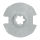 Set 14/R | Becker Adapter-Set für Nutwelle DW 78 | für Becker Antriebe Serie R
